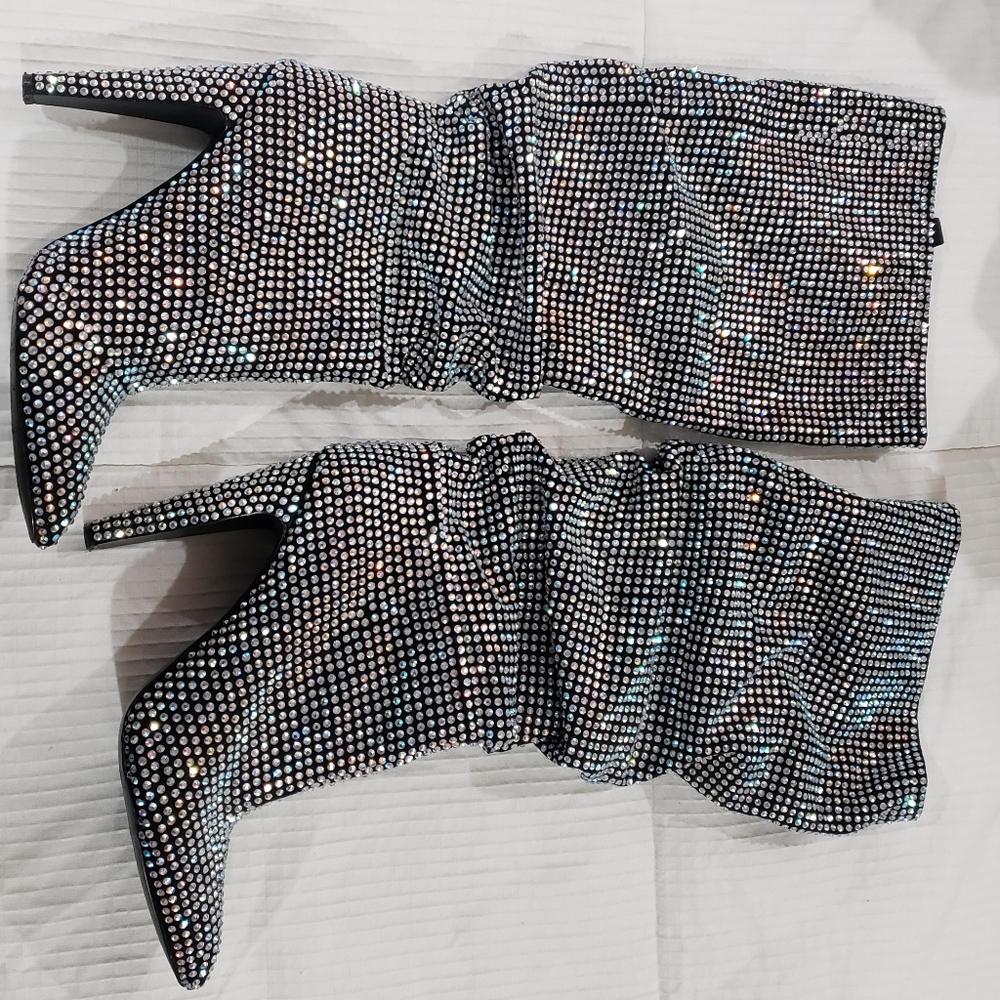 Steve Madden Crushing Rhinestone Boots